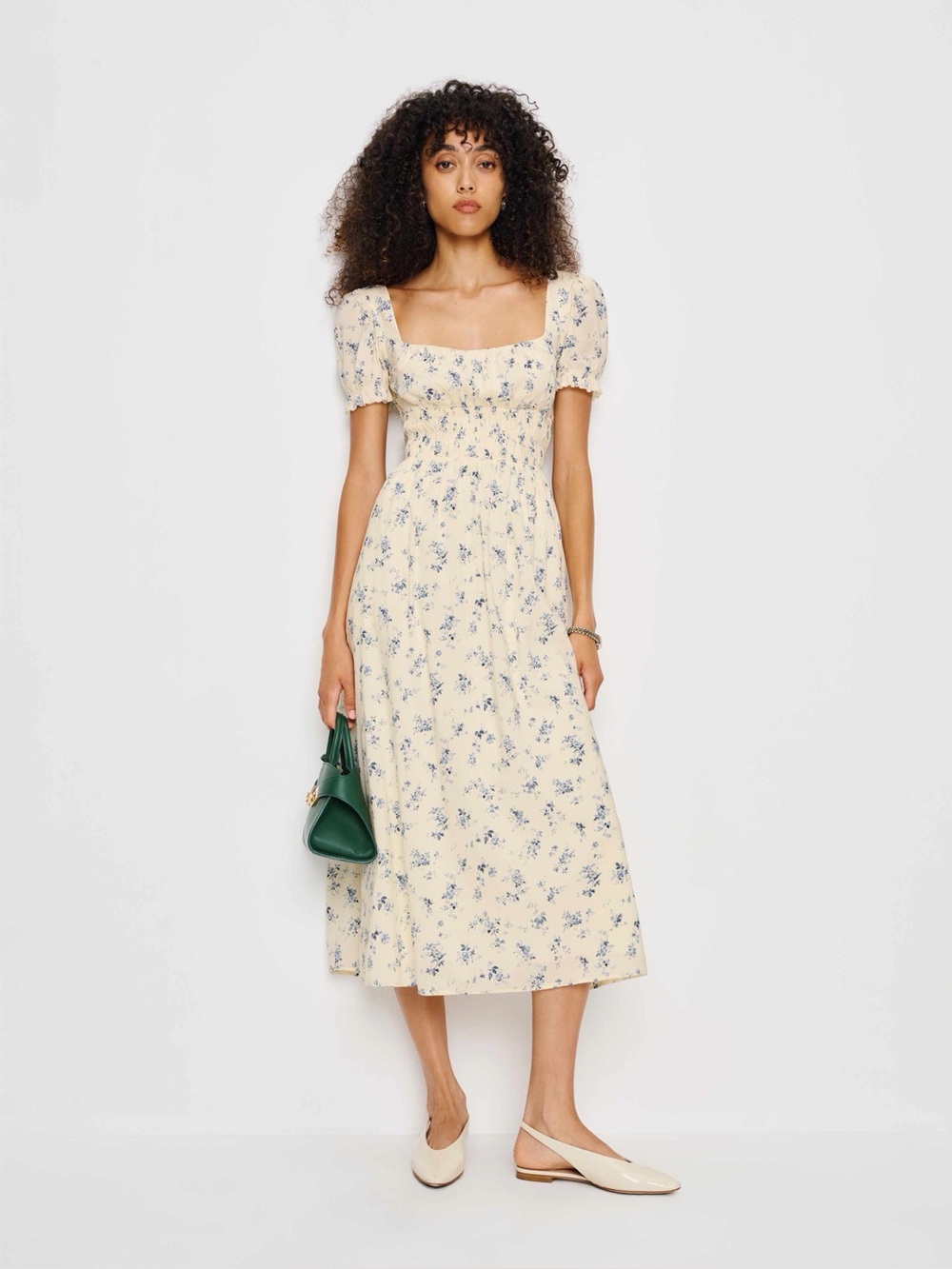 Reformation Miel Dress in Orlaya
